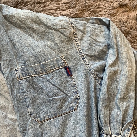 VINTAGE guess Jean shirt - Picture 3 of 5